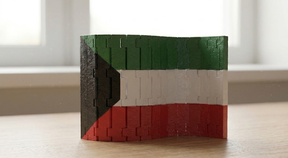 The Kuwait Heritage Flexi-Flag: Articulated Edition