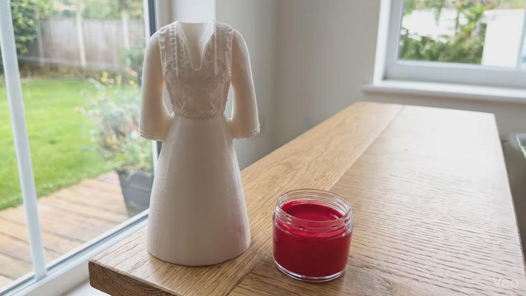 "Heritage in Harmony" – Palestinian Thobe Figurine Kit – Paint Your Own Heritage