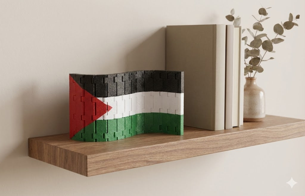 Flexi Palestine Flag - Resilience in Motion