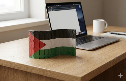 علم فلسطين المرن - الصمود في الحركة